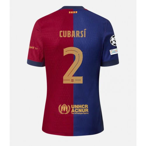 Barcelona Pau Cubarsi #2 Domaci Dres 2024-25 Kratak Rukav